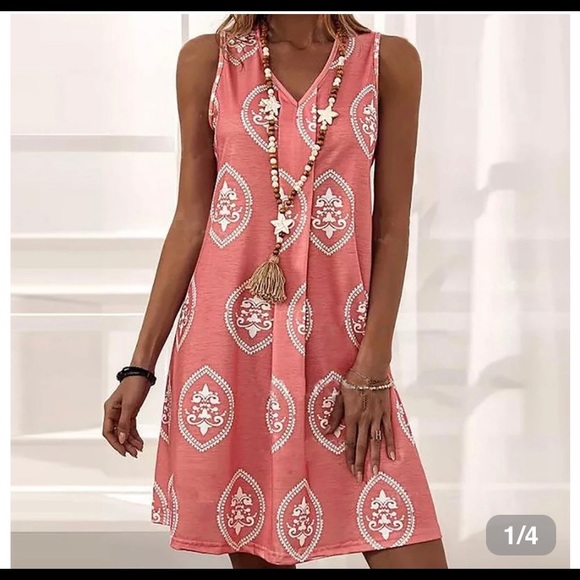 Dresses & Skirts - Peach Sun Dress
